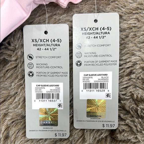 2 Bodysuit Sets + 2 Leggings & dance tutu - Picture 2 of 10